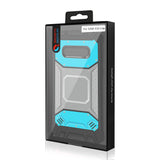 Reiko Samsung Galaxy S10 Lite (S10E) Metallic Front Cover Case in Blue & Gray | MaxStrata