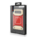 Reiko Samsung Galaxy S10 Lite (S10E) Metallic Front Cover Case in Red & Gold | MaxStrata