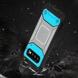 Reiko Samsung Galaxy S10 Plus Metallic Front Cover Case in Blue & Gray | MaxStrata