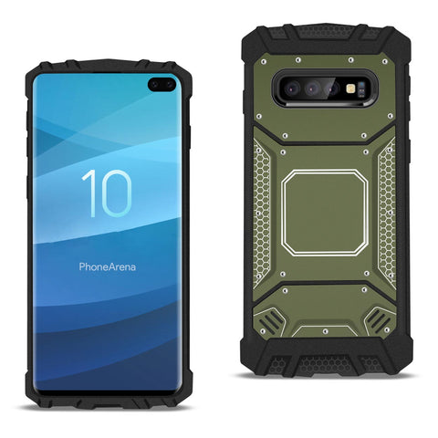 Reiko Samsung S10 Plus Metallic Front Cover Case in Gray | MaxStrata