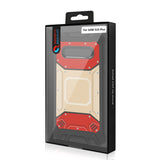 Reiko Samsung Galaxy S10 Plus Metallic Front Cover Case in Red & Gold | MaxStrata