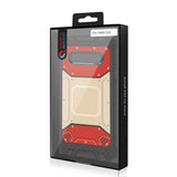 Reiko Samsung Galaxy S10 Metallic Front Cover Case in Red & Gold | MaxStrata