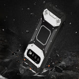 Reiko Samsung Galaxy S10 Metallic Front Cover Case in Silver & Black | MaxStrata