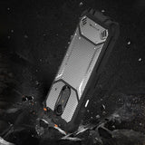 Reiko LG Stylo 4 Carbon Fiber Hard-Shell Case in Gray | MaxStrata