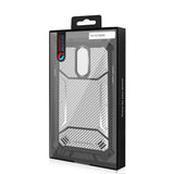 Reiko LG Stylo 4 Carbon Fiber Hard-Shell Case in Gray | MaxStrata