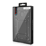 Reiko Samsung Galaxy J3 (2018) Carbon Fiber Hard-Shell Case in Black | MaxStrata