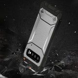 Reiko Samsung Galaxy S10 Lite Carbon Fiber Hard-Shell Case in Gray | MaxStrata