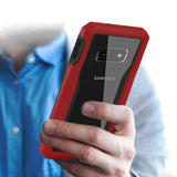Reiko Samsung Galaxy S10E Protective Cover in Red | MaxStrata