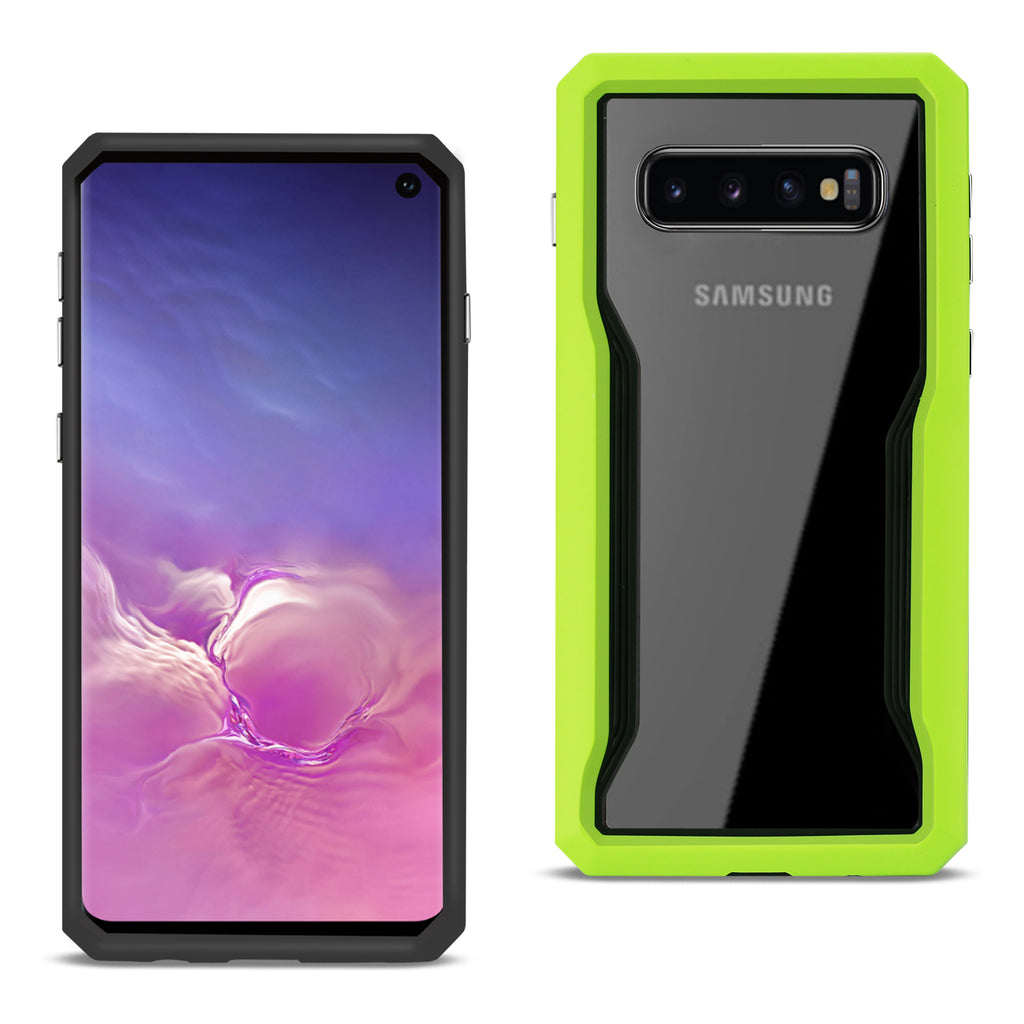 Reiko Samsung Galaxy S10 Protective Cover in Green | MaxStrata