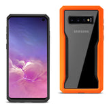 Reiko Samsung Galaxy S10 Protective Cover in Orange | MaxStrata