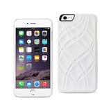 Reiko iPhone 6 Plus/ 6S Plus Hidden Mirror Wallet Case with Kickstand Function in White | MaxStrata
