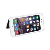 Reiko iPhone 6 Plus/ 6S Plus Hidden Mirror Wallet Case with Kickstand Function in White | MaxStrata