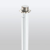 On-Stage Quarter-Turn Round-Base Mic Stand (MS7201QTRW)