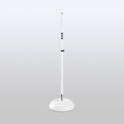 On-Stage Quarter-Turn Round-Base Mic Stand (MS7201QTRW)