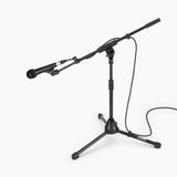 On-Stage Drum/Amp Tripod Mic Stand with Tele Boom (MS7411TB) | MaxStrata®