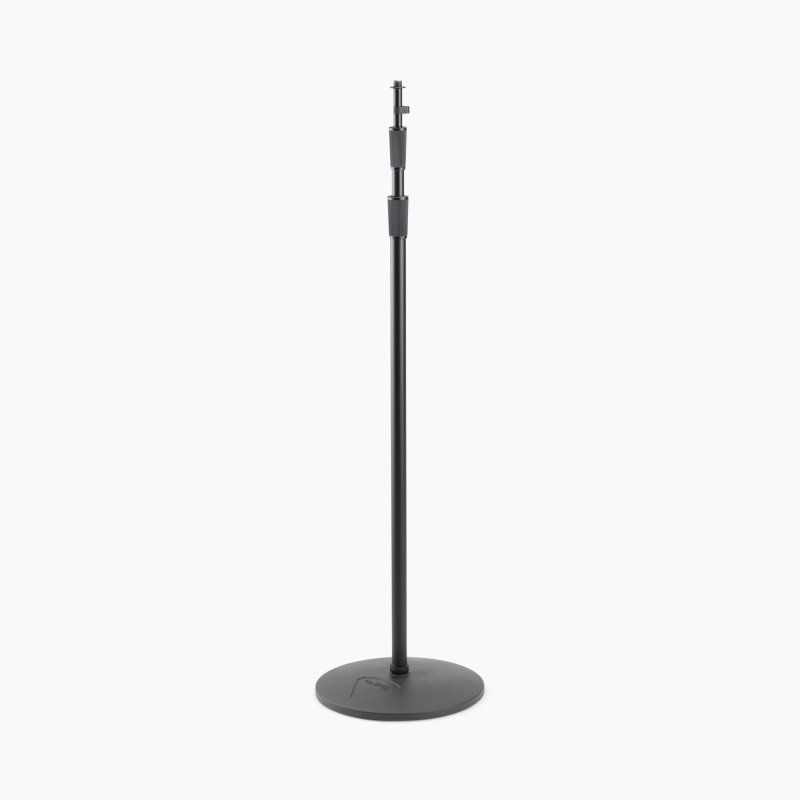 On-Stage Production-Grade Three-Section Mic Stand with 12" Round Base (MS9312)