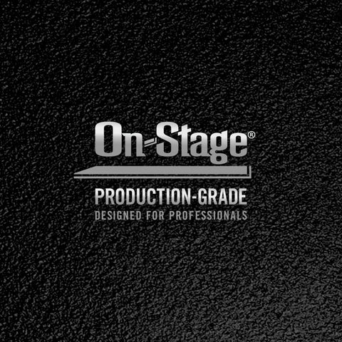 On-Stage Production-Grade Mic Stand with Tripod Base (MS9700B+)