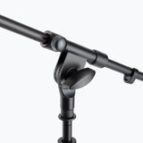 On-Stage Mic Stand with Tripod Base and Telescoping Boom Arm (MS9701TB) | MaxStrata®