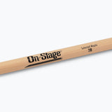 On-Stage Maple Drum Sticks (2B, Wood Tip, 12pr) (MW2B)