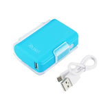 Reiko 4000Mah Universal Power Bank with Cable in Blue | MaxStrata