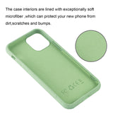 Reiko Apple iPhone 11 Pro Max Wheat Bran Material Silicone Phone Case in Green | MaxStrata
