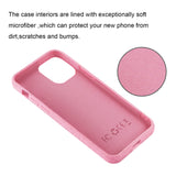 Reiko Apple iPhone 11 Pro Wheat Bran Material Silicone Phone Case in Pink | MaxStrata