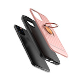 Reiko Apple iPhone 11 Pro Case with Ring Holder in Rose Gold | MaxStrata