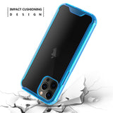 Reiko iPhone 12 Pro Max Bumper Case in Blue | MaxStrata