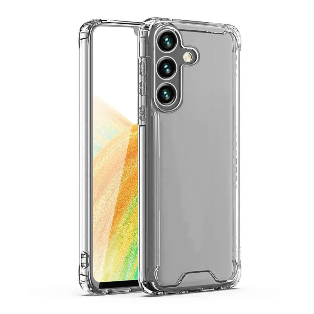 Reiko High Quality 2X Clean PC & TPU Bumper Case in Clear for Samsung Galaxy A34 5G