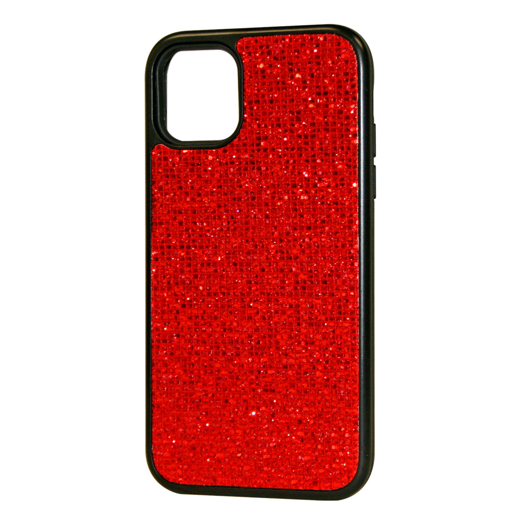 Reiko Diamond Rhinestone Case for Apple iPhone 11 Pro in Red