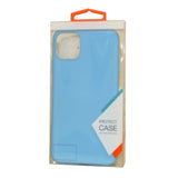 Reiko Apple iPhone 11 Pro Gummy Cases in Blue | MaxStrata