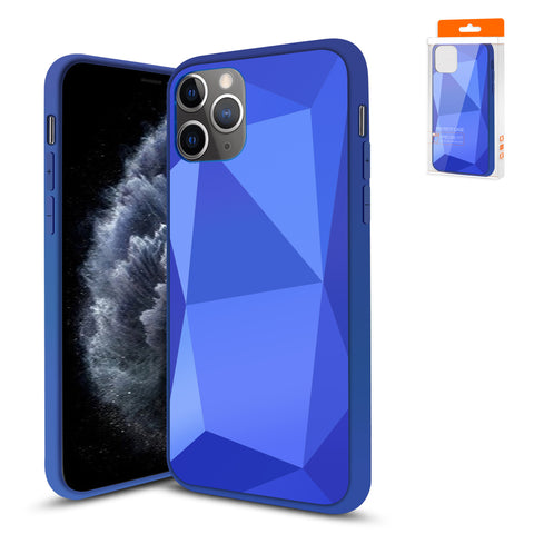 Reiko Apple iPhone 11 Pro Max Apple Diamond Cases in Blue | MaxStrata