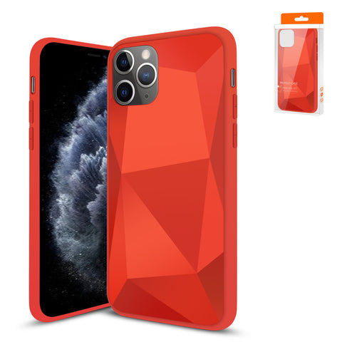 Reiko Apple iPhone 11 Pro Max Apple Diamond Cases in Red | MaxStrata