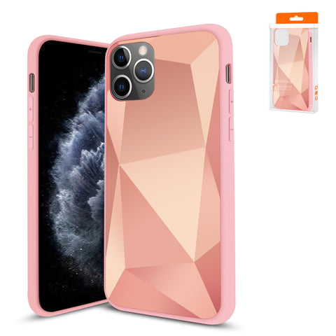 Reiko Apple iPhone 11 Pro Max Apple Diamond Cases in Rose Gold | MaxStrata