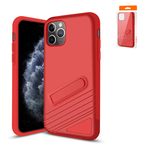 Reiko Apple iPhone 11 Pro Armor Cases in Red | MaxStrata