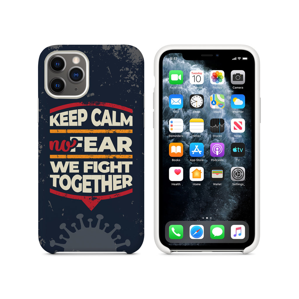 Reiko "Keep Calm & Defeat Coronavirus" Design Case for iPhone 11 Pro Max | MaxStrata