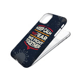 Reiko "Keep Calm & Defeat Coronavirus" Design Case for iPhone 11 Pro Max | MaxStrata