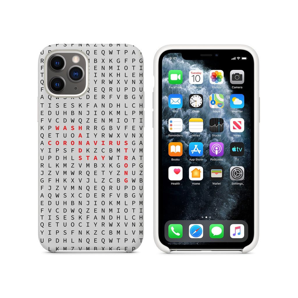 Reiko "Coronavirus Crosswords" Design Case for Apple iPhone 11 Pro Max | MaxStrata