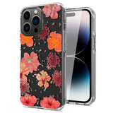 Reiko iPhone 14 Pro Pressed Flower Case in Red