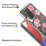 Reiko Pressed Dried Flower Design Phone Case for  Samsung Galaxy A81/Note 10 Lite/M60S in Pink | MaxStrata