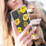Reiko Pressed Dried Flower Design Phone Case for Samsung Galaxy A91/S10 Lite/M80S in Yellow | MaxStrata