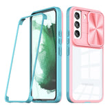 Reiko Samsung Galaxy S22 Plus Slide Camera Lens Case in Pink