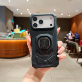 Reiko TPU Protective Ring Kickstand Case for Apple iPhone 17 Pro