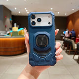 Reiko TPU Protective Ring Kickstand Case for Apple iPhone 17 Pro