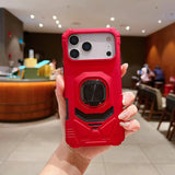 Reiko TPU Protective Ring Kickstand Case for Apple iPhone 17 Pro