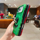 Reiko TPU Protective Ring Kickstand Case for Apple iPhone 17 Pro