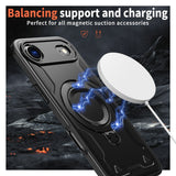 Reiko 360° Rotating Magnetic Stand Case for iPhone 17 Air