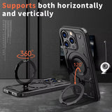 Reiko 360° Rotating Magnetic Stand Case for iPhone 17