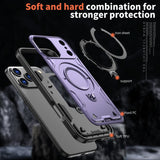 Reiko 360° Rotating Magnetic Stand Case for iPhone 17 Max