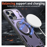 Reiko 360° Rotating Magnetic Stand Case for iPhone 17 Max